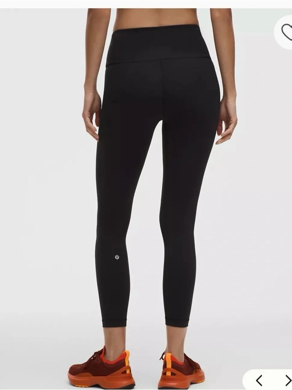lululemon athletica Black Wunder Train High-Rise Tight 25". Size. 4 - Picture 3 of 14